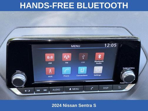 Black 2024 Nissan Sentra S