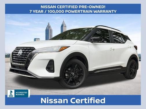 Aspen White 2023 Nissan Kicks SR