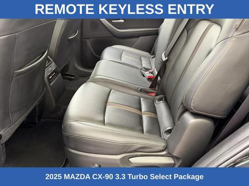 Jet Black Mica 2025 Mazda CX-90 SE