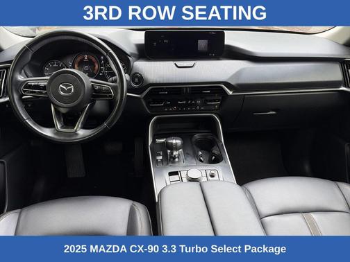Jet Black Mica 2025 Mazda CX-90 SE