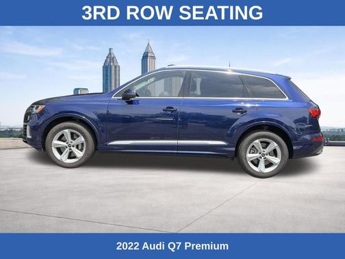 Navarra Blue Metallic 2022 Audi Q7 55 Premium