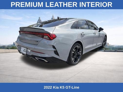 Wolf Gray 2022 Kia K5 GT-Line