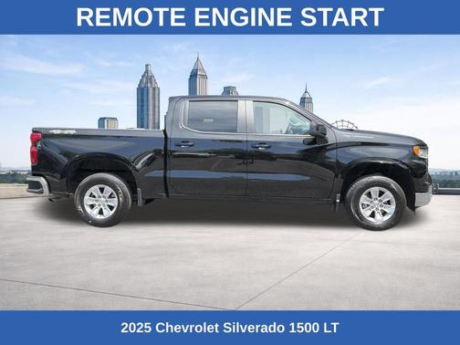 Black 2025 Chevrolet Silverado 1500 LT