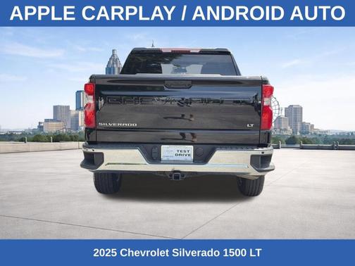 Black 2025 Chevrolet Silverado 1500 LT