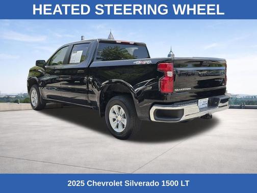 Black 2025 Chevrolet Silverado 1500 LT