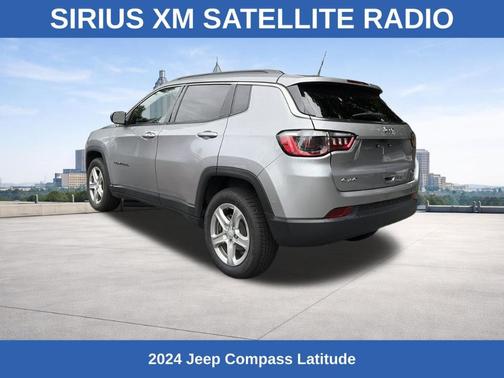 Silver 2024 Jeep Compass Latitude