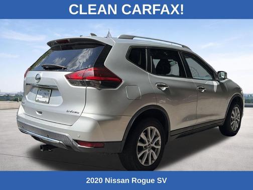 Brilliant Silver Metallic 2020 Nissan Rogue SV