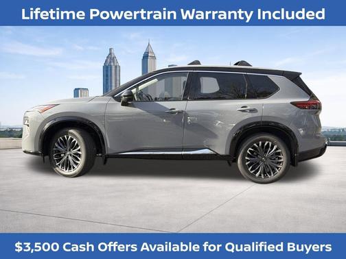 Boulder Gray Metallic 2026 Nissan Rogue Platinum