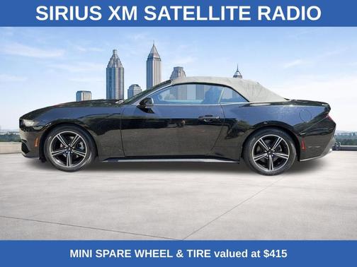 Shadow Black 2024 Ford Mustang EcoBoost Premium