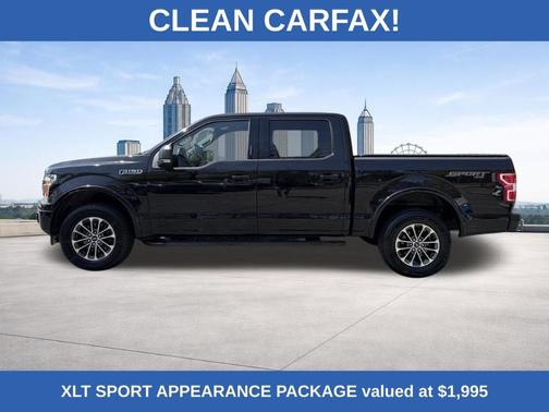 Black Metallic 2019 Ford F-150 XLT