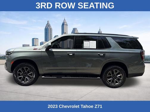 Silver Sage Metallic 2023 Chevrolet Tahoe Z71