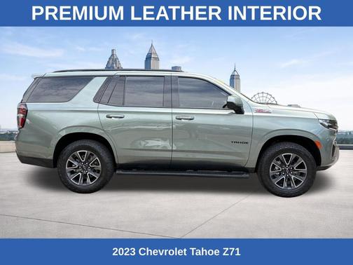 Silver Sage Metallic 2023 Chevrolet Tahoe Z71