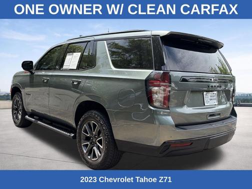 Silver Sage Metallic 2023 Chevrolet Tahoe Z71