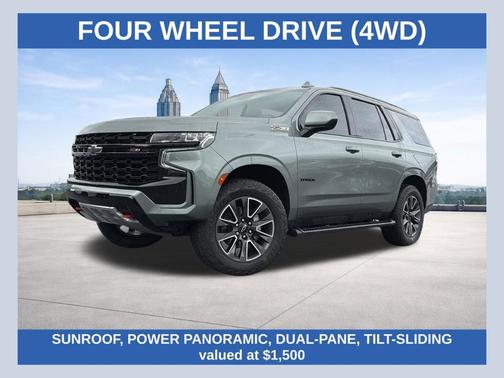 Silver Sage Metallic 2023 Chevrolet Tahoe Z71