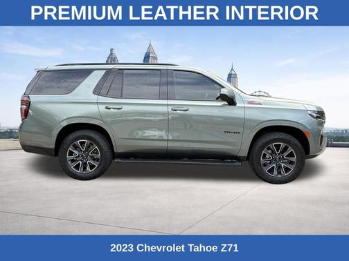 Silver Sage Metallic 2023 Chevrolet Tahoe Z71