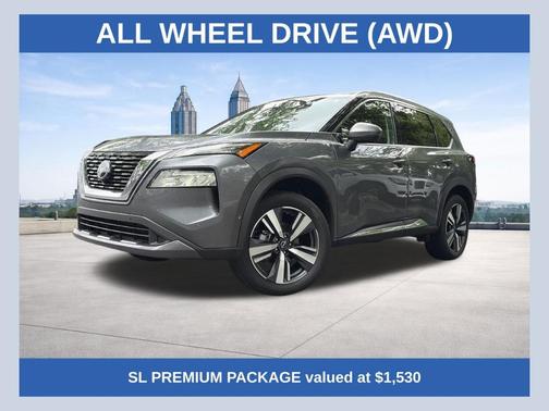 Gun Metallic 2023 Nissan Rogue SL