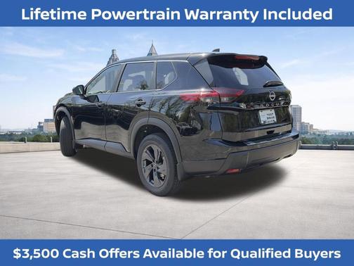 Black 2026 Nissan Rogue SV