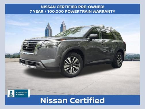 Gun Metallic 2025 Nissan Pathfinder SL