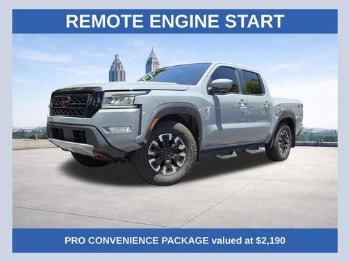 Boulder Gray Metallic 2024 Nissan Frontier PRO-X