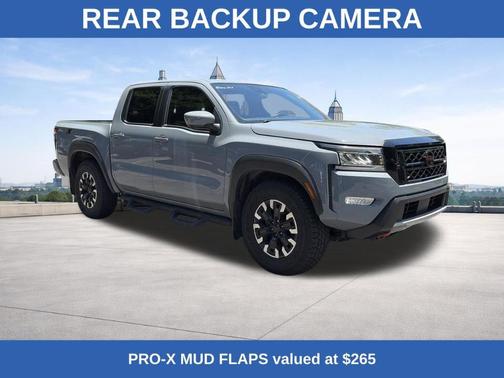 Boulder Gray Metallic 2024 Nissan Frontier PRO-X