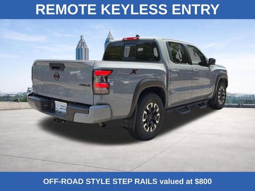 Boulder Gray Metallic 2024 Nissan Frontier PRO-X