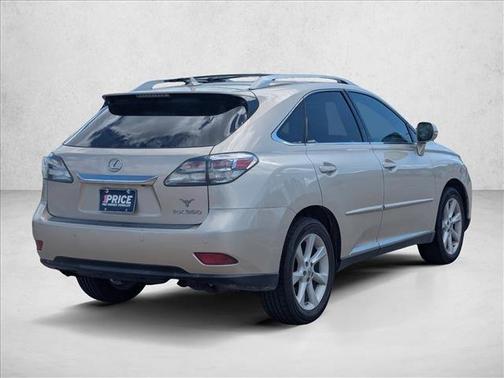 Satin Cashmere Metallic 2012 Lexus RX 350 Base