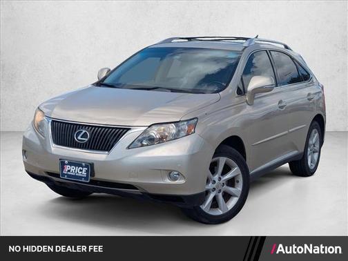Satin Cashmere Metallic 2012 Lexus RX 350 Base