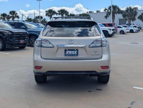 Satin Cashmere Metallic 2012 Lexus RX 350 Base