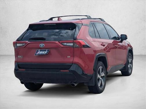 Supersonic Red 2021 Toyota RAV4 Prime SE