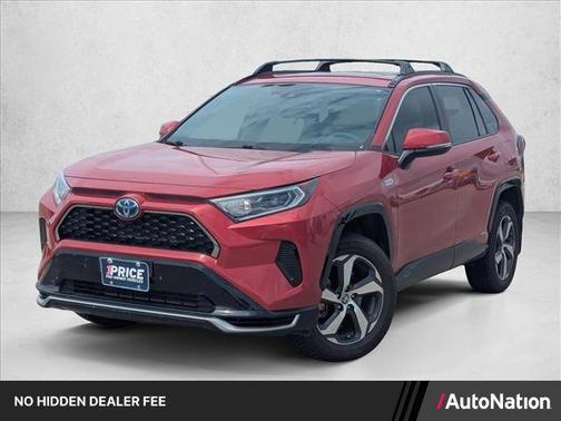 Supersonic Red 2021 Toyota RAV4 Prime SE