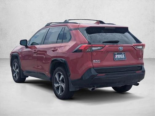 Supersonic Red 2021 Toyota RAV4 Prime SE