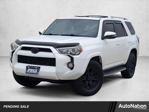 Super White 2017 Toyota 4Runner SR5 Premium