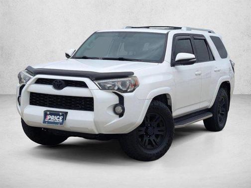 Super White 2017 Toyota 4Runner SR5 Premium