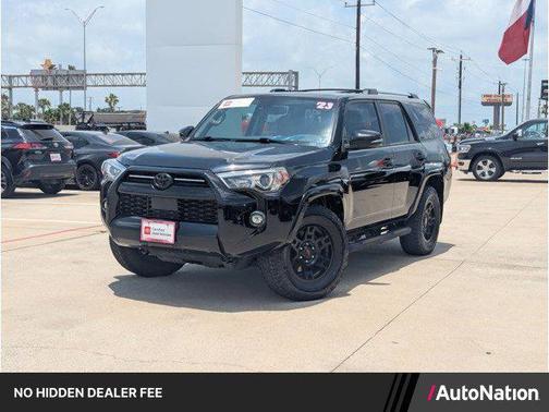 Midnight Black Metallic 2023 Toyota 4Runner SR5 Premium