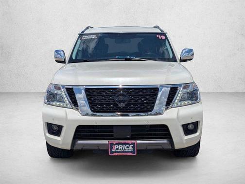 Pearl White Tricoat 2019 Nissan Armada SL