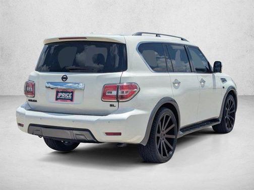 Pearl White Tricoat 2019 Nissan Armada SL