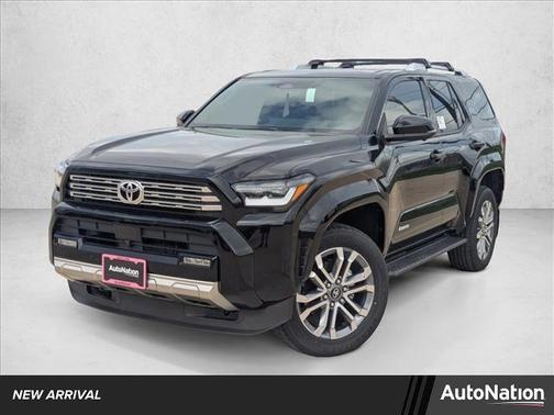 Black 2025 Toyota 4Runner Limited