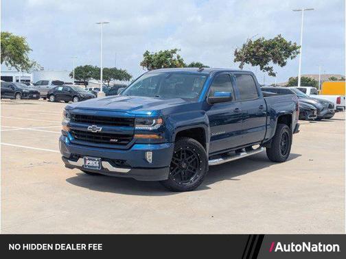 Deep Ocean Blue Metallic 2018 Chevrolet Silverado 1500 2LT