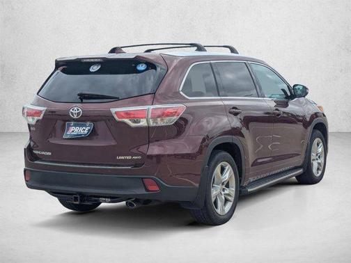 Ooh La La Rouge Mica 2015 Toyota Highlander Limited Platinum