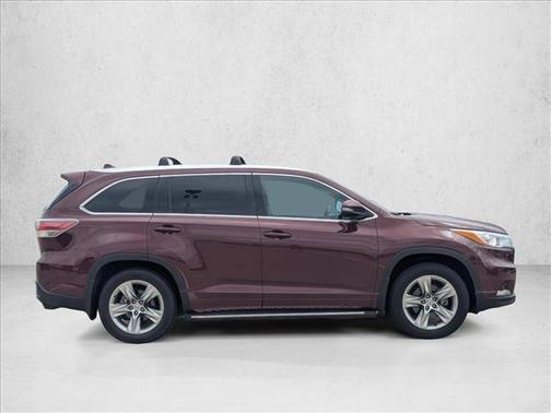 Ooh La La Rouge Mica 2015 Toyota Highlander Limited Platinum