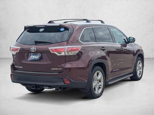 Ooh La La Rouge Mica 2015 Toyota Highlander Limited Platinum