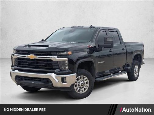 Black 2024 Chevrolet Silverado 2500 LT