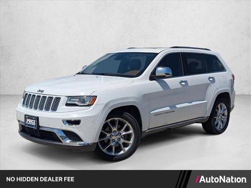 Bright White Clearcoat 2015 Jeep Grand Cherokee Summit