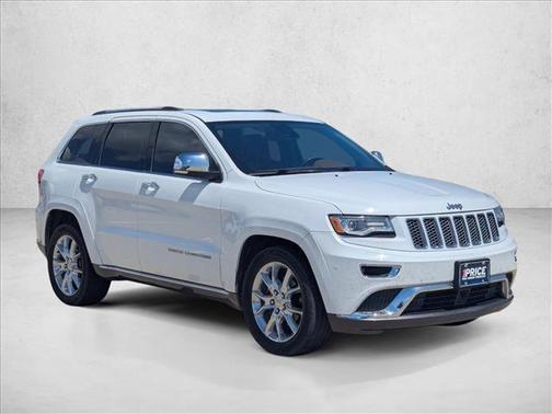 Bright White Clearcoat 2015 Jeep Grand Cherokee Summit