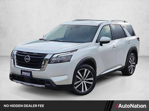 Everest White Pearl Tricoat 2025 Nissan Pathfinder Platinum 4WD