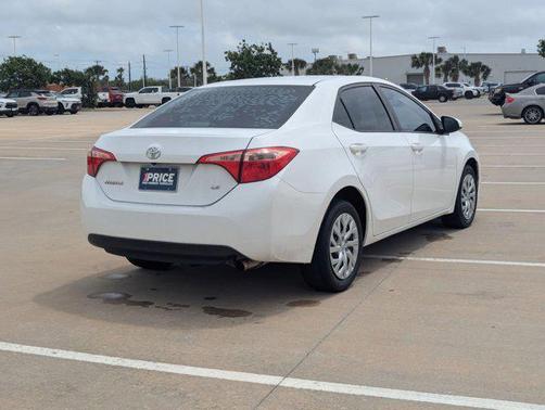 Super White 2019 Toyota Corolla LE