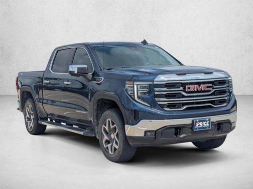 Pacific Blue Metallic 2022 GMC Sierra 1500 SLT