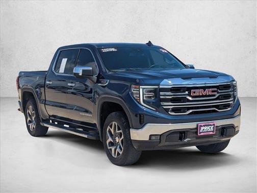 Pacific Blue Metallic 2022 GMC Sierra 1500 SLT