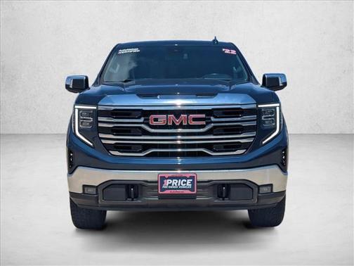 Pacific Blue Metallic 2022 GMC Sierra 1500 SLT