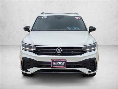 Oryx White Pearl 2022 Volkswagen Tiguan 2.0T SE R-Line Black